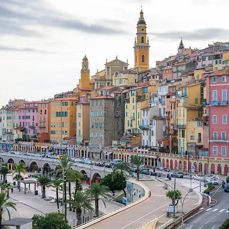 L'Etoile De Mer - Vue Exceptionnelle - Centre Ville Menton
